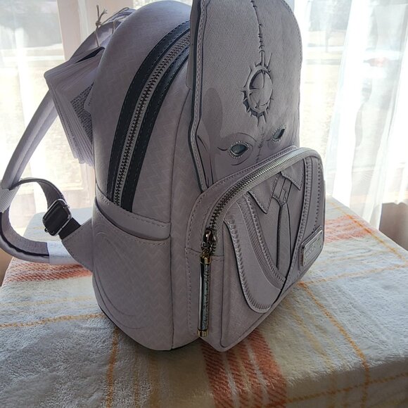 Loungefly NWT Marvel Moon Knight Cosplay Light Up Mini Backpack main image 4